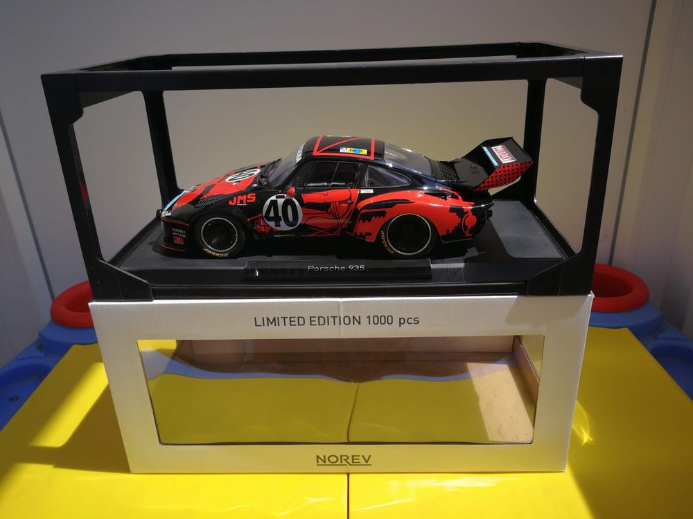 NOREV PORSCHE 935 PLACE FRANCE 1977 machetă auto scara 1:18