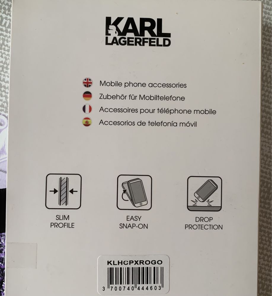 Husa IPhone X/XS Karl Lagerfeld