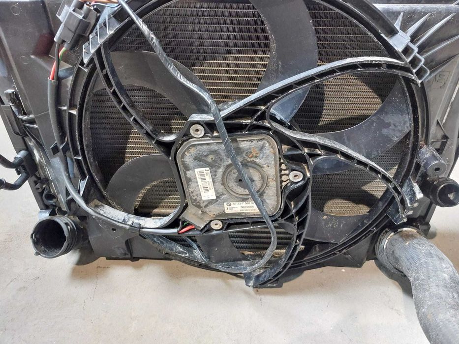 radiator apa clima intercular BMW X1 e84 2.0 diesel 177 CP n47 xy