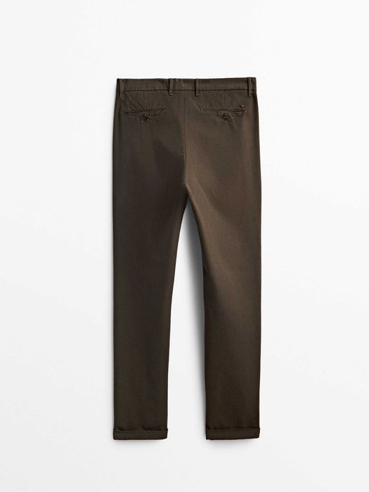 Massimo Dutti pantaloni chino barbati marimea 46 NOI cu etichetă