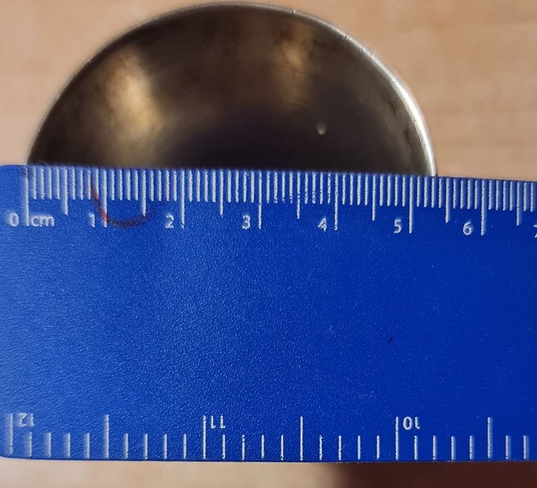 Pahar vechi din argint 800.  69 gr