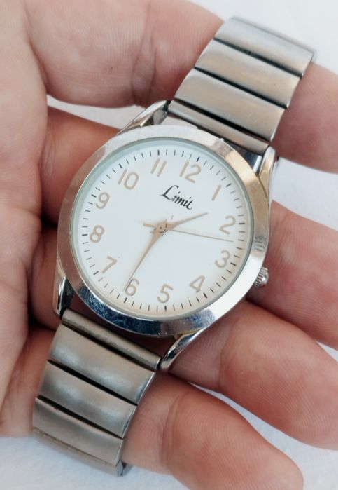 Ceas bărbătesc Limit cu quartz, carcasă și curea din oțel inoxidabil.