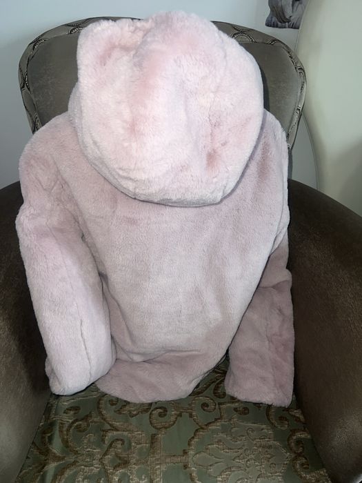 Geacă pufoasă cu două fețe fete sau damă