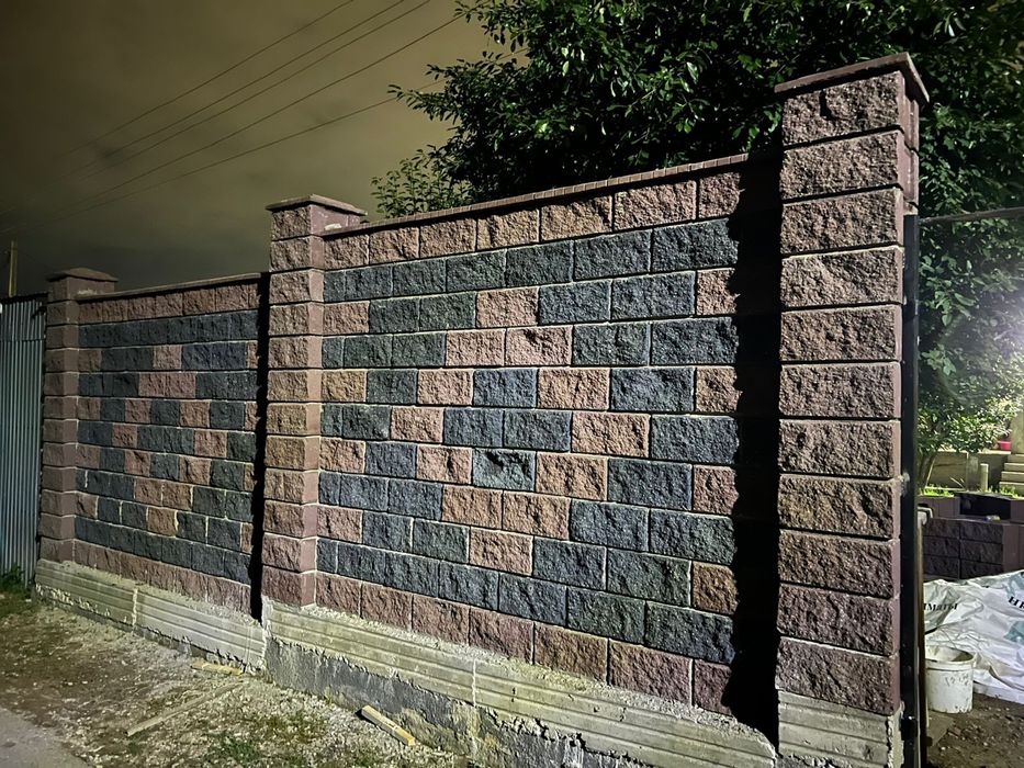 Рваный блоки 40/20 20/20 40/40 33/33 колонны накрывочные эленменты