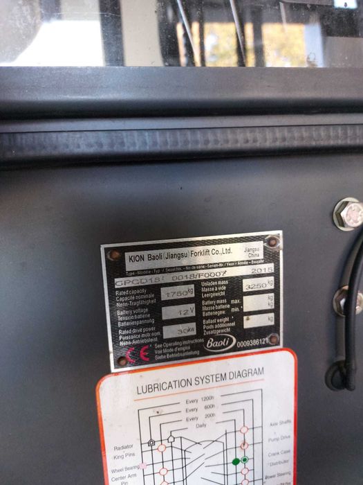 Motostivuitor Baoli CPCD18 DIESEL MODEL 2015