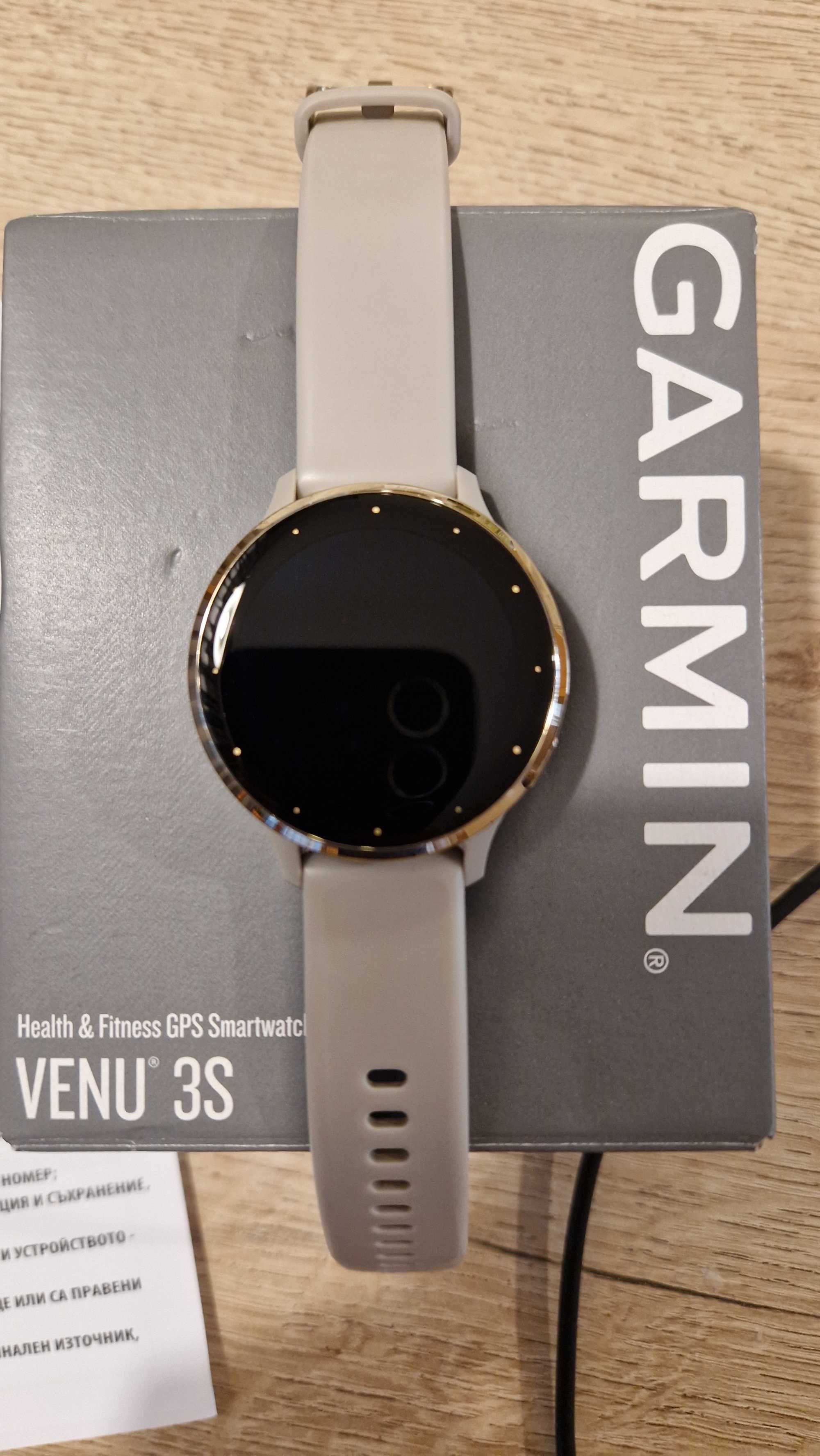 Garmin Venu s3 - още 4 месеца гаранция. Дамски Гармин.