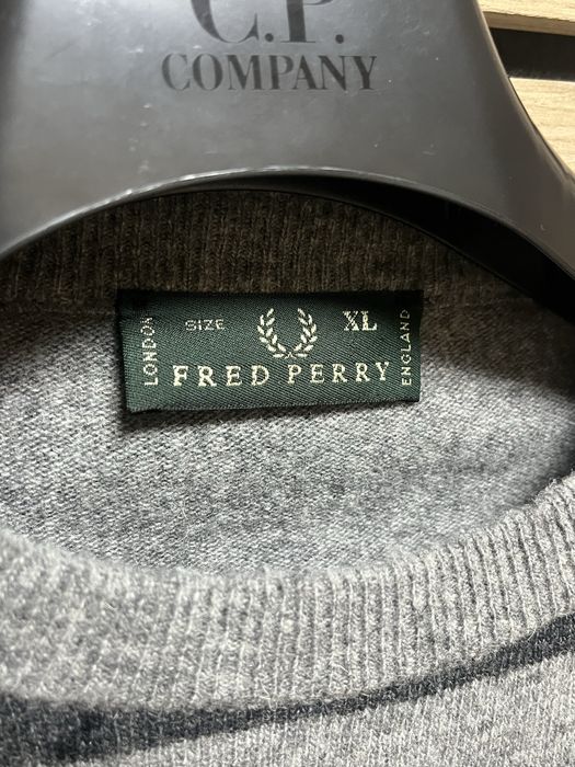 Fred Perry : Made in England - Wool Jumper -Вълна размер ХЛ / Оригинал