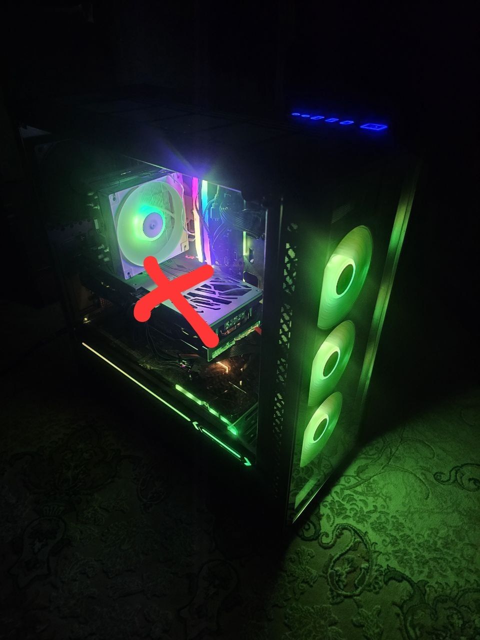 Продается игровой ПК БЕЗ ГПУ (Intel i5-12400, Razer Taichi Z690)