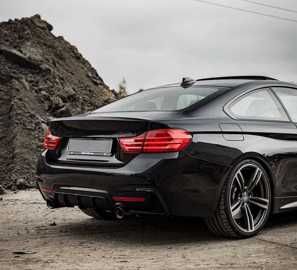 Difuzor Bara Spate M Performance BMW F32 F33 F36, Evacuari Simple 440