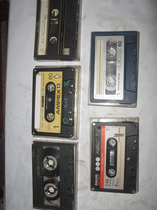 аудио касетки ХРОМ за  ретро  техника