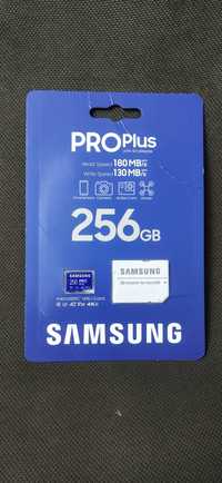 Samsung 256 gb SD card Pro plus fleshka