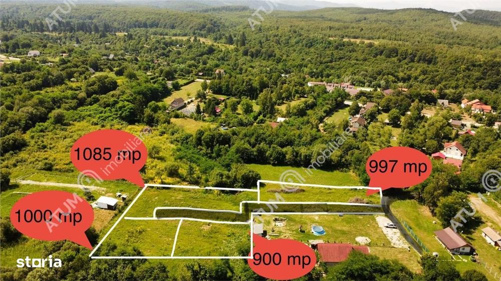 Teren intravilan de vanzare 1900 mp in Avrig zona Valea Avrigului