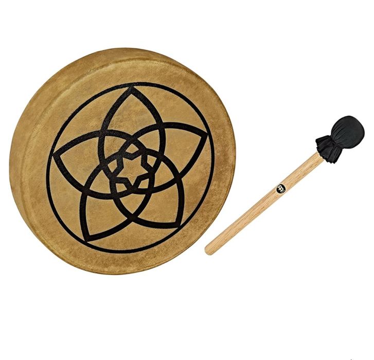 Шамански тъпан от биволска кожа