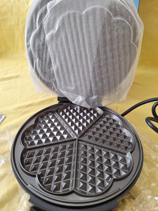 Aparat pentru preparat 5 gofre / vafe, 1200w, Placi antiaderente