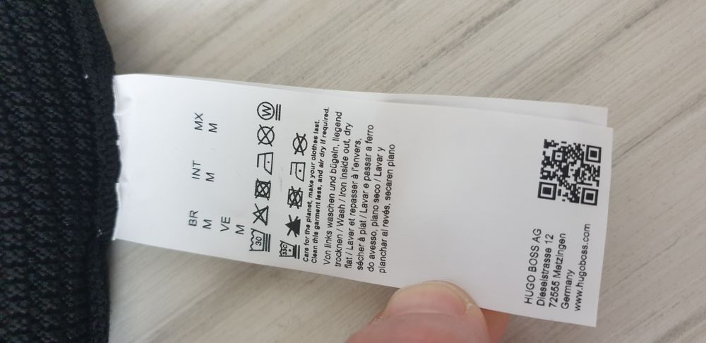 Hugo Boss P - Paranolo Zip Up Knit  M НОВО ОРИГИНАЛ Мъжко преходно Яке