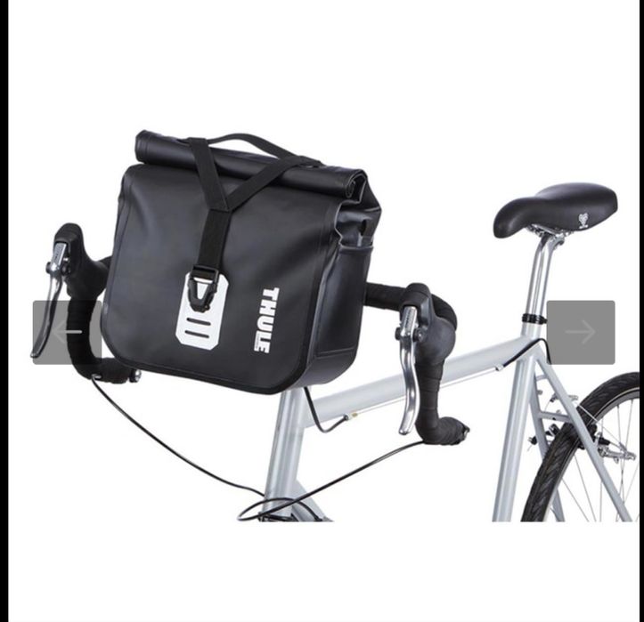 Geanta pentru ghidon bicicletă Thule Shield Handlebar Bag Black
