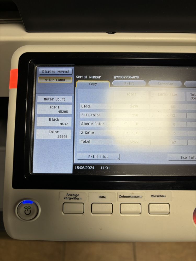 Multifunctional Konica Minolta Bizhub C227