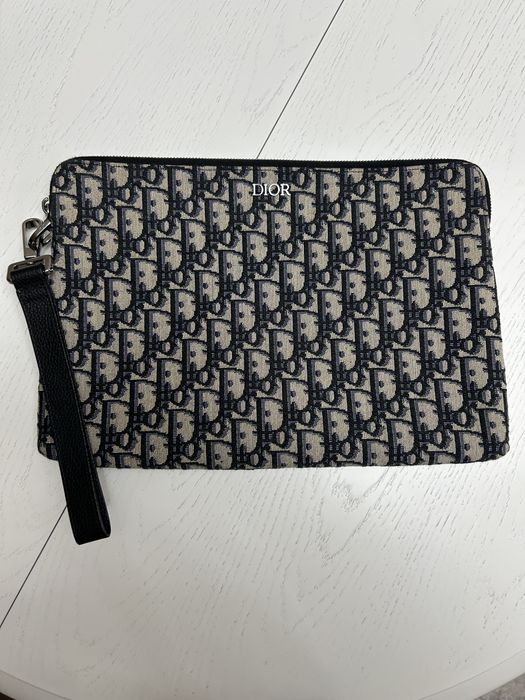 CHRISTIAN DIOR мужской клатч,папка для документов