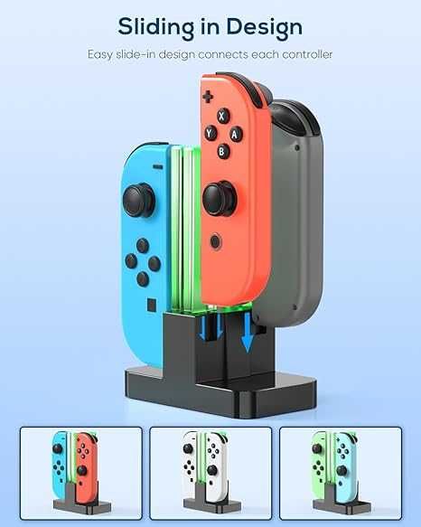 FYOUNG Докинг станция за зареждане за Switch и за Switch OLED