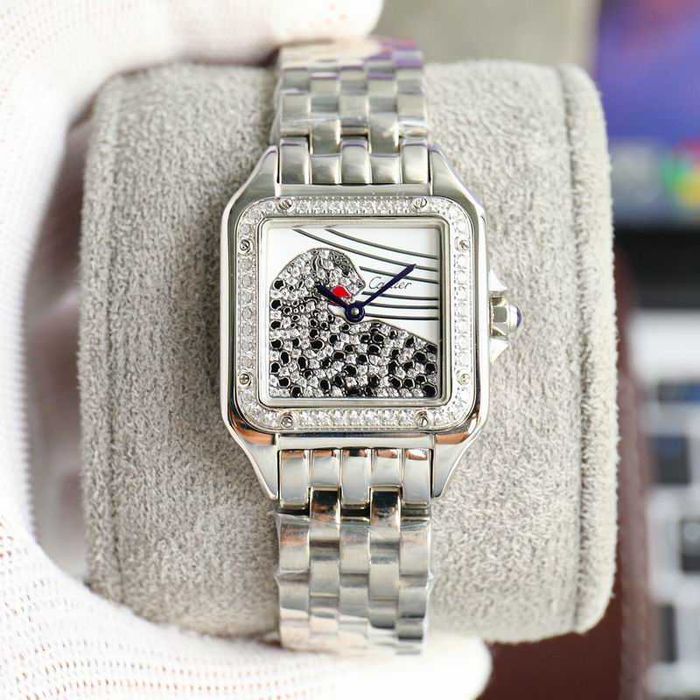 Кварцов дамски часовник Cartier PANTHÈRE DE CARTIER