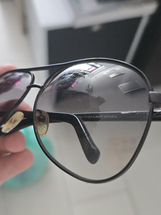 Ochelari Gucci GG 1827/S BNBZR, rama neagra, lentila gradient gray