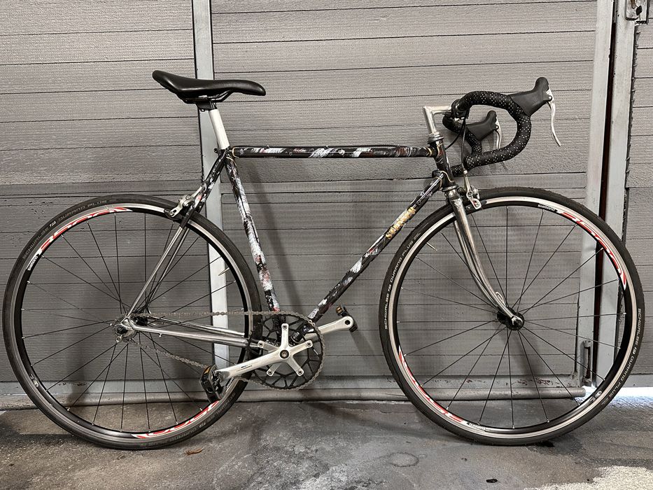 Bicicleta cursiera Steiner otel single speed