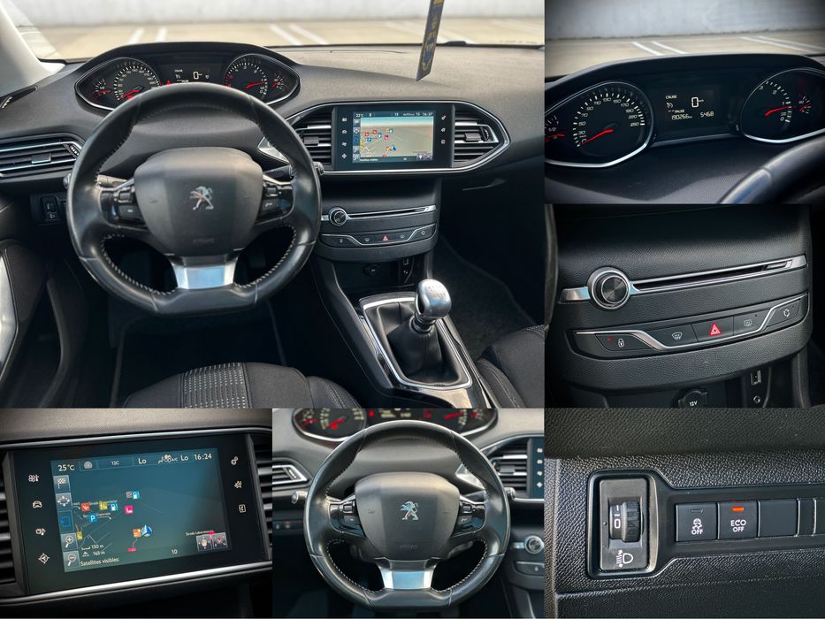 Peugeot 308 SW 1.6 BlueHdi 120Cp 2016 Panoramic Interior Sport