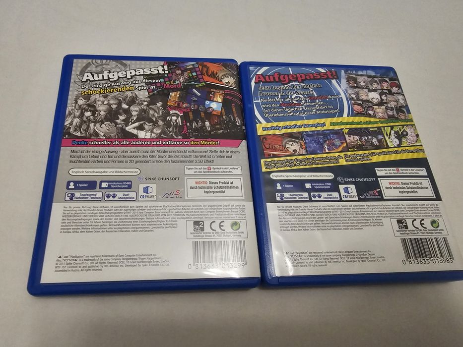Vand Danganronpa 1 si 2 pentru Ps vita