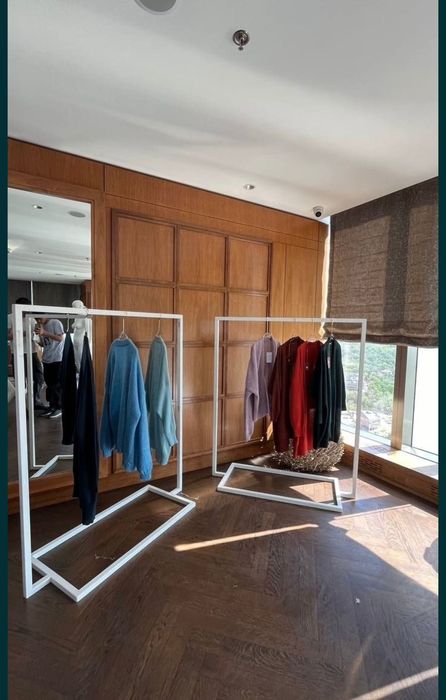 АРЕНДА Рейлы, вешалки, плечики, ширма, парогенераторы