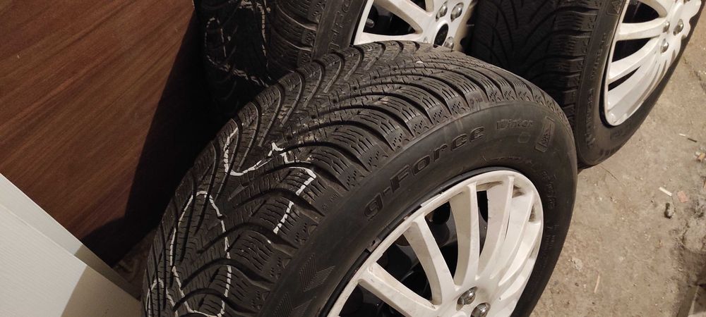 Джанти със зимни гуми 225/55/16 за Ауди