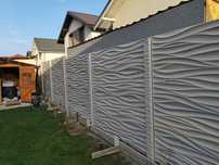 Oferta garduri și placi de beton comprimat stalpi de gard Montaj