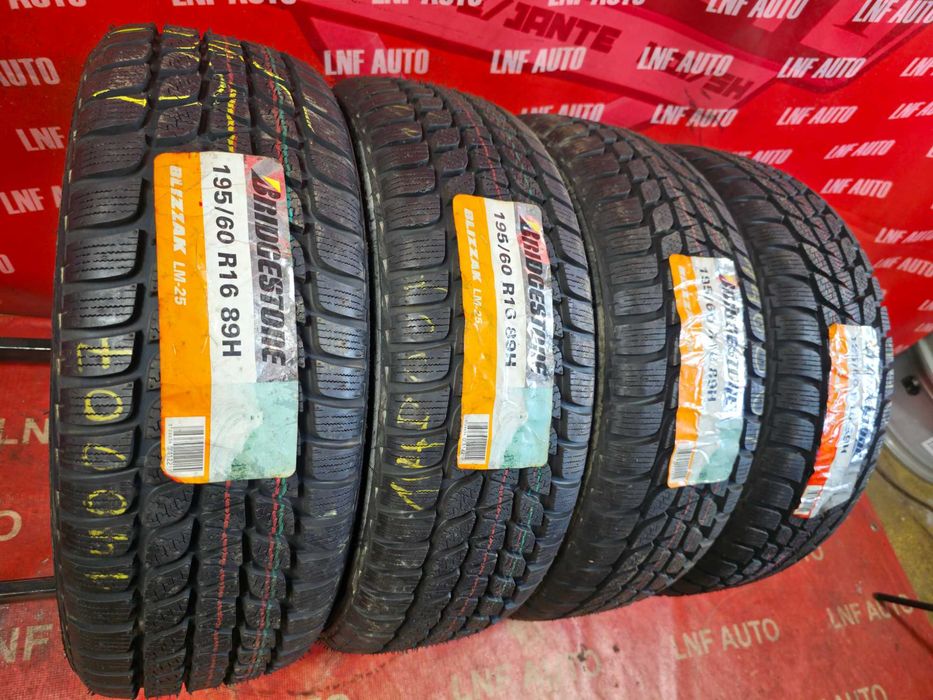 Anvelope de IARNA - 195/60/16 - BRIDGESTONE - NOI - DOT 2011 !