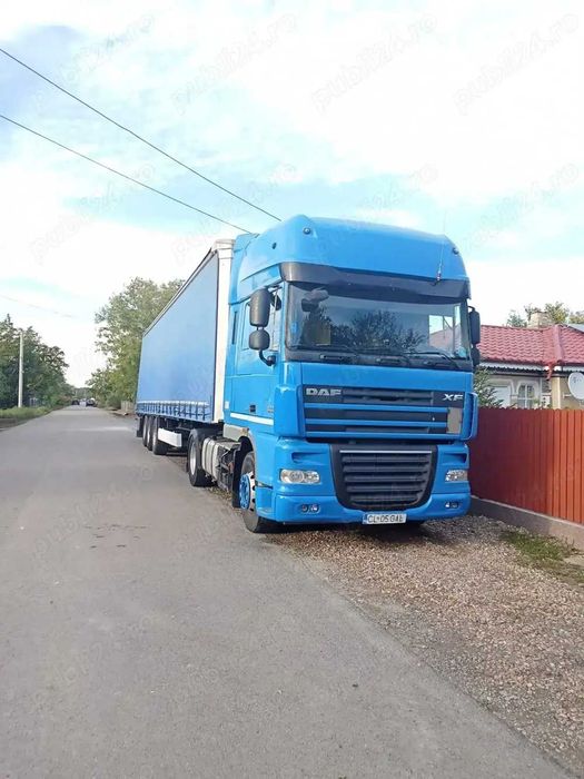 Camion DAF XF105 EEV,460 CP/2011 + Semiremorcă KRONE-16000 EURO NET