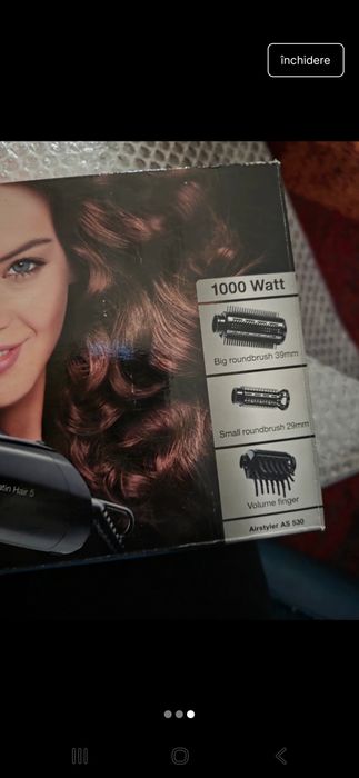 Vând perie rotativa Braun