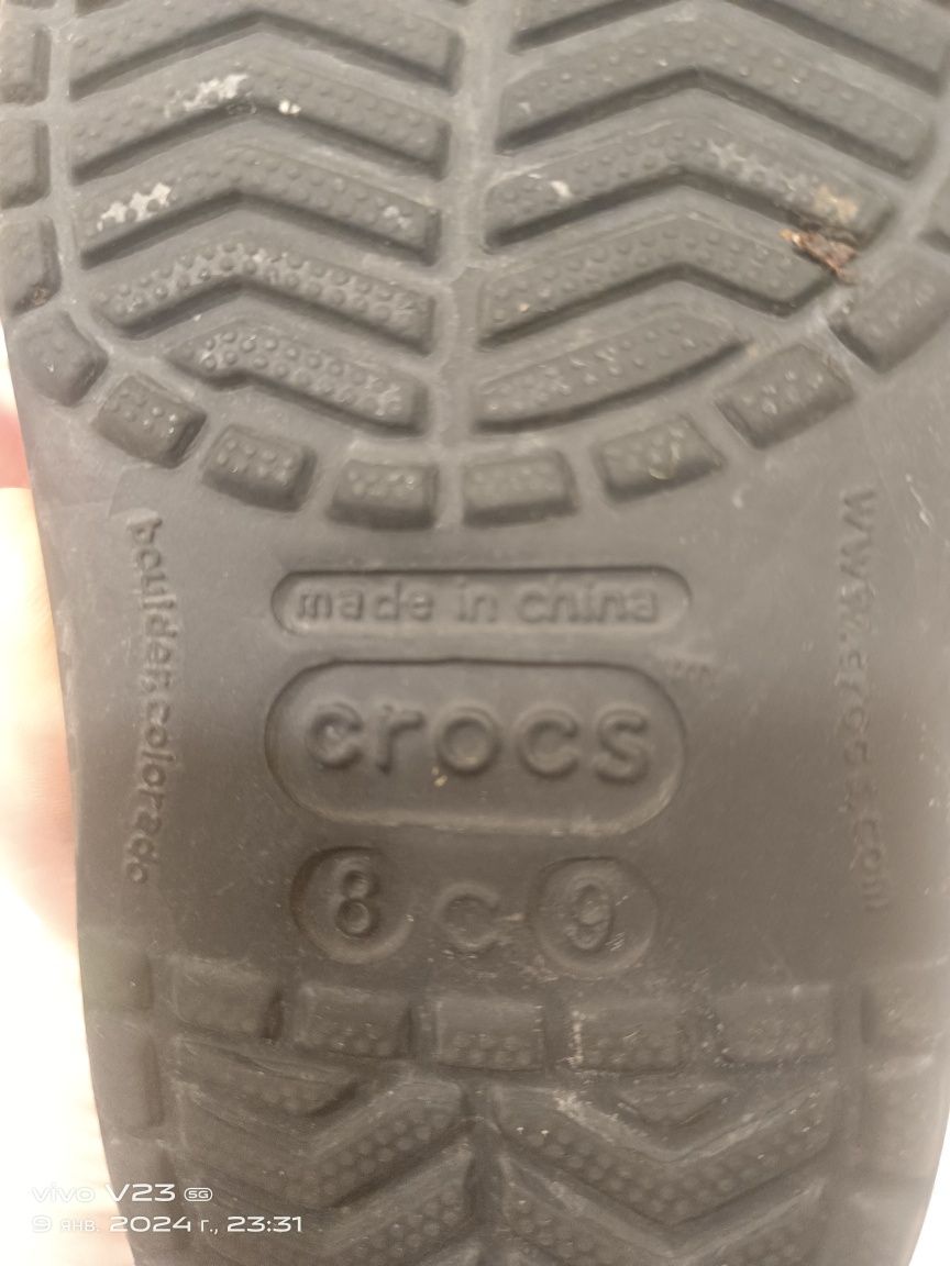 Crocs сабо и кеды  детские 3-4 года