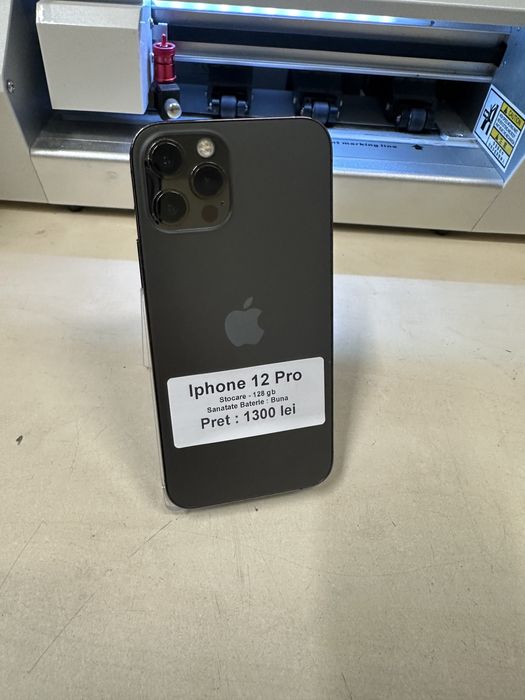 Iphone 12 pro / 128 gb / garantie / folie sticla cadou