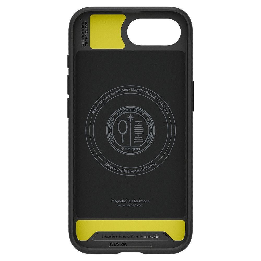 Spigen rugged armor mag magsafe калъф за iphone 16e - matte black