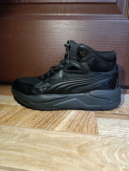 Sneakers Puma 40,5 negru, merge pentru 39-39,5