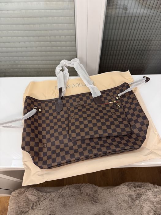 NOU Geanta LV Louis Vuitton Tote Canvas Large