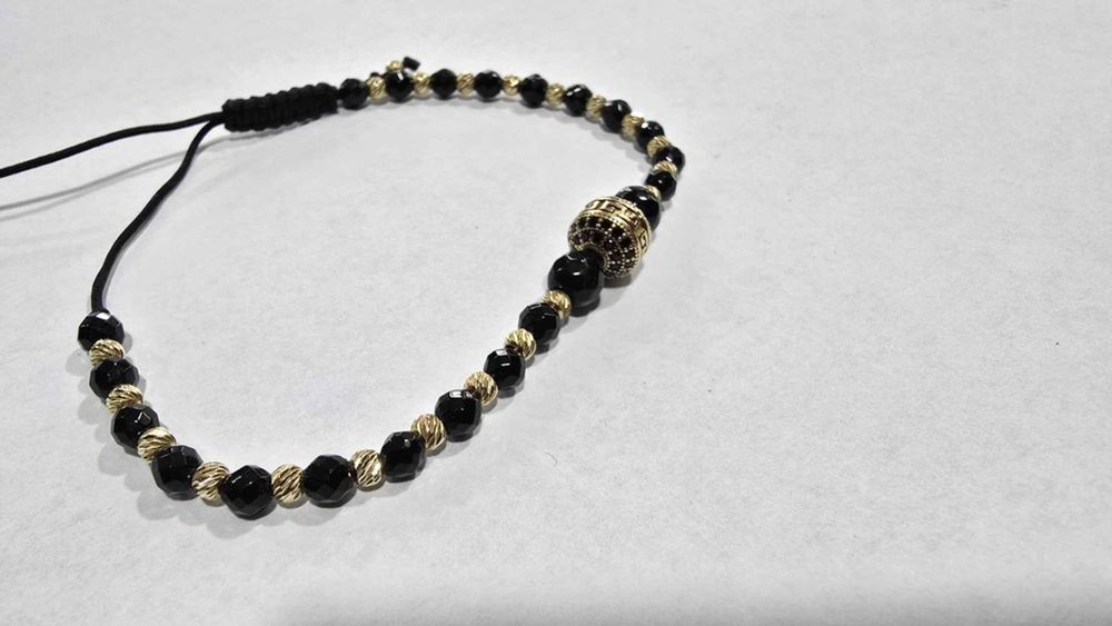 Гривна с мъниста / 14 карата