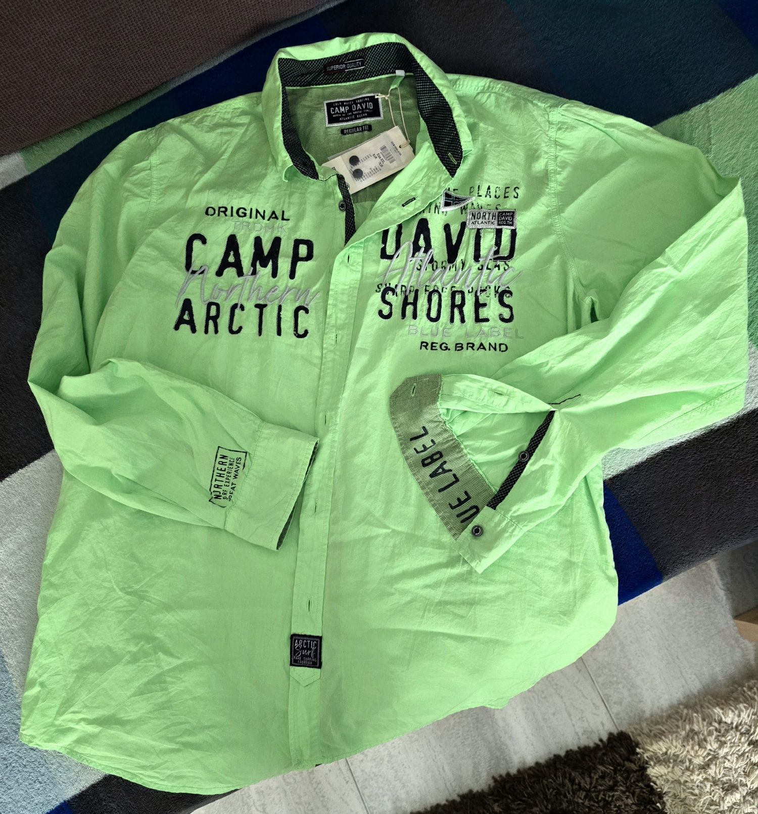 Риза Camp David XXL