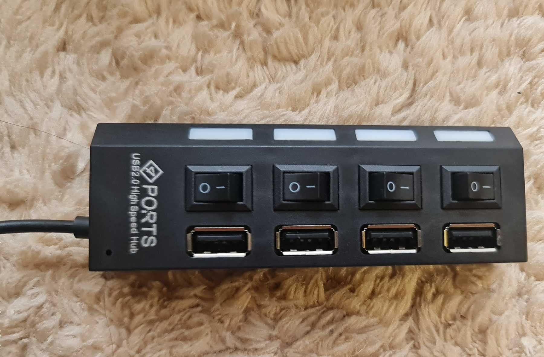 USB разклонител с 4 и 7 порта