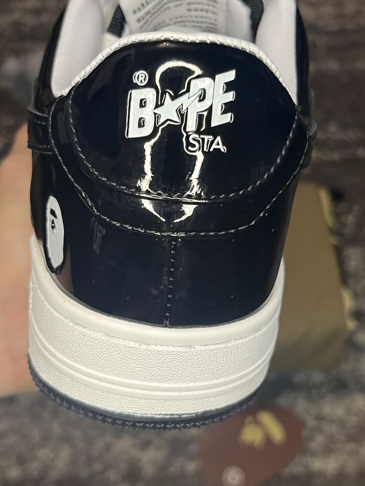 Bapesta A Bathing Ape Black (42)