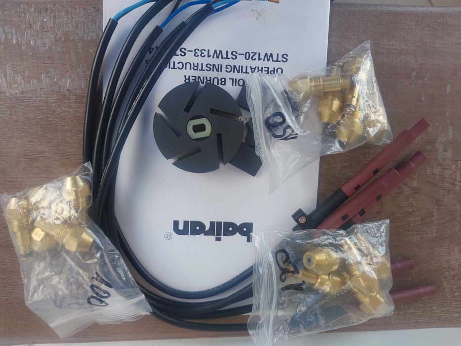 Detector de flacara , senzor fotocelula, arzator de ulei