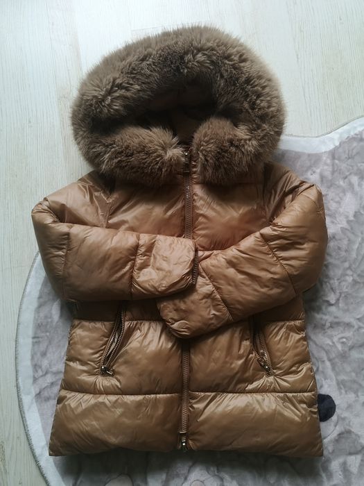 Дамски зимни якета бежаво и кафяво