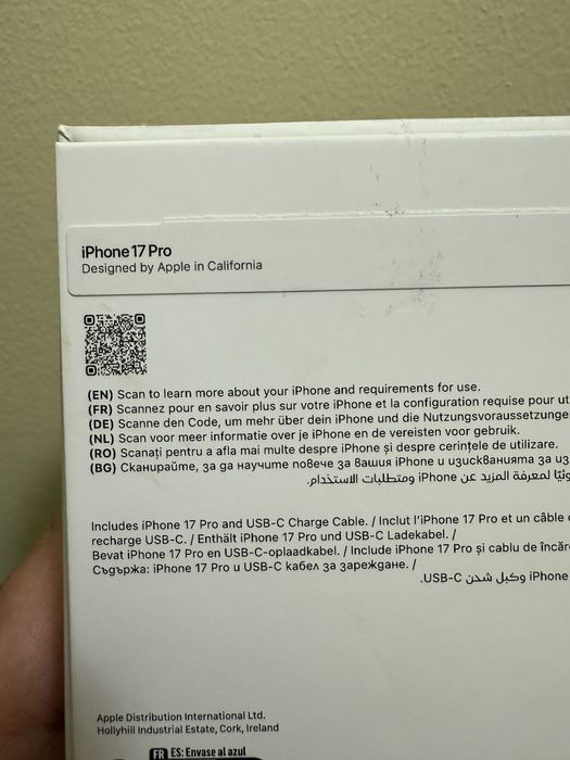 iPhone 17 Pro , Cosmic Orange, 256GB , Nou