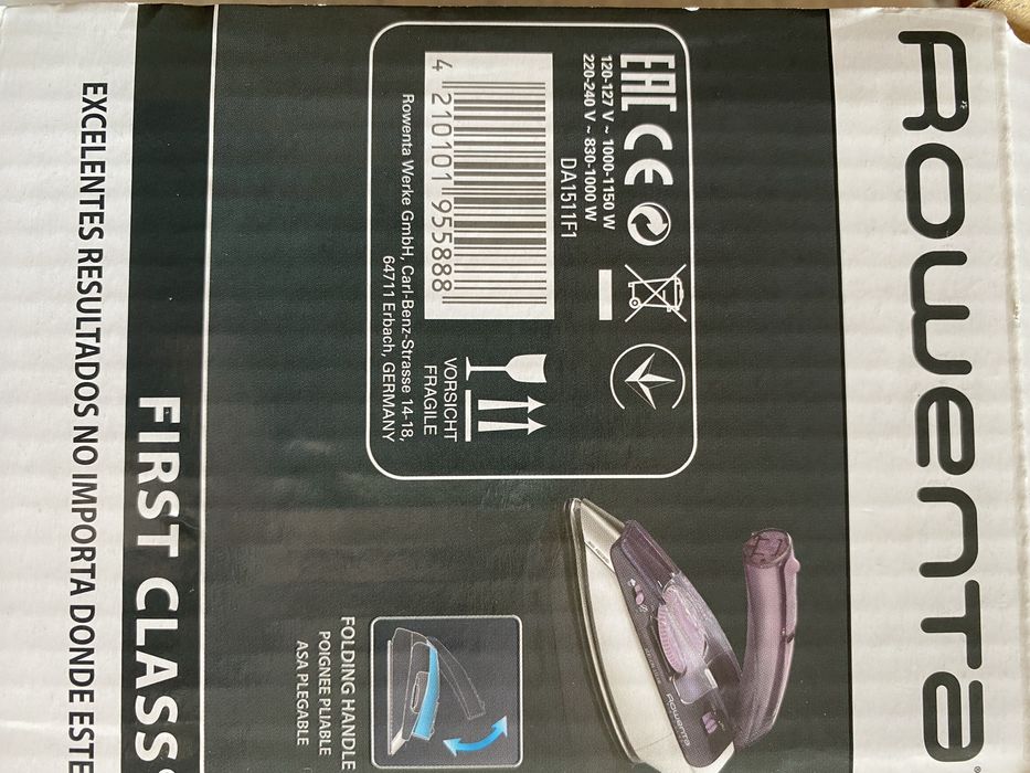 Портативна ютия Roventa