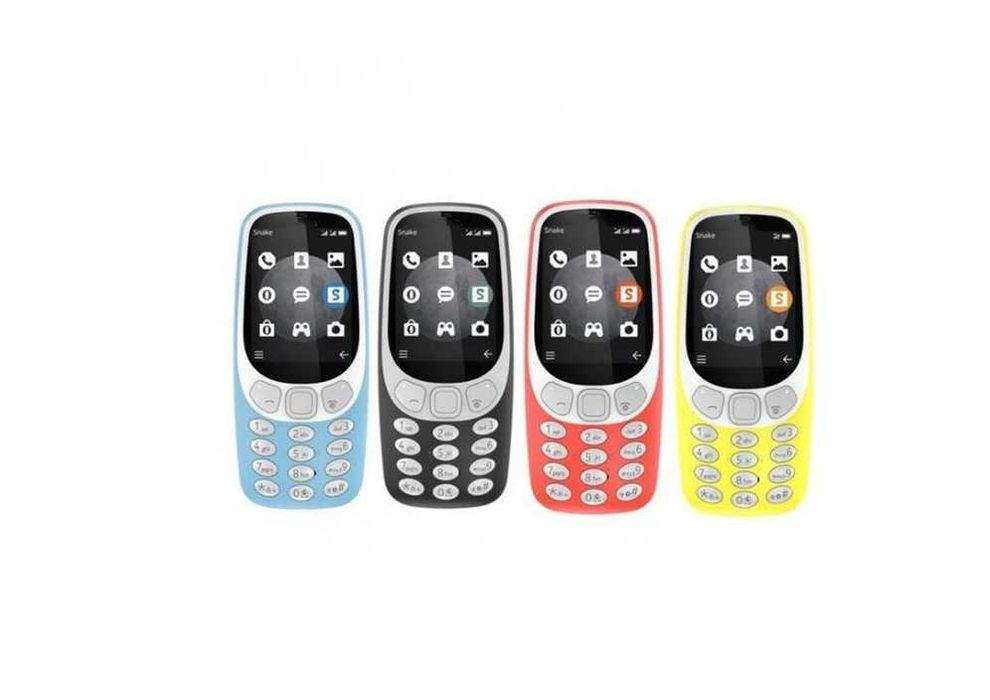 Мобилен Телефон 3310 с 2 сим карти , DUAL SIM, Батерията издържа 5 дни