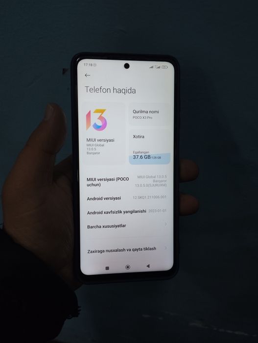 Poco x3 pro aybi yoq arzon obmen bor