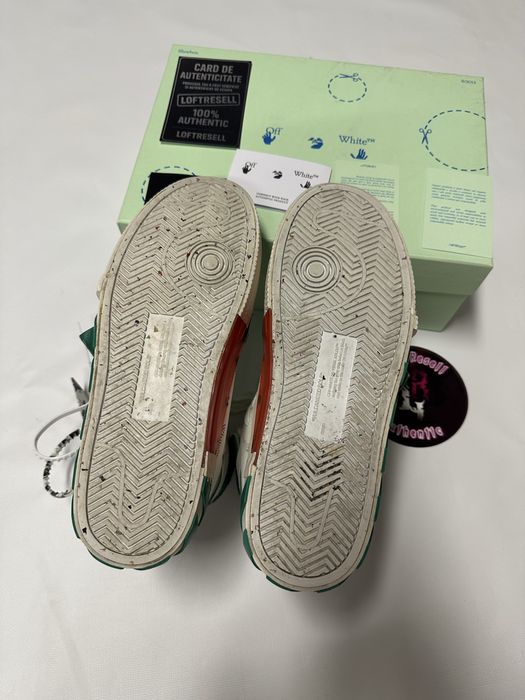 Off white vulcanized size 40 fit 40-41